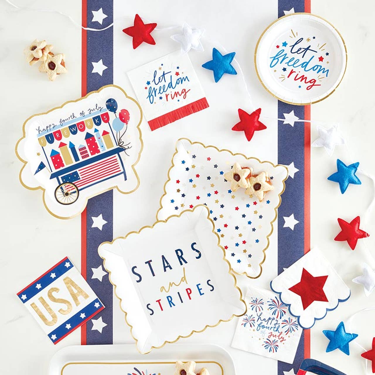 Fireworks Plates