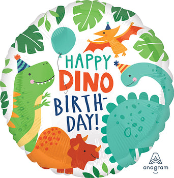 Dinomite Party Balloon (17")
