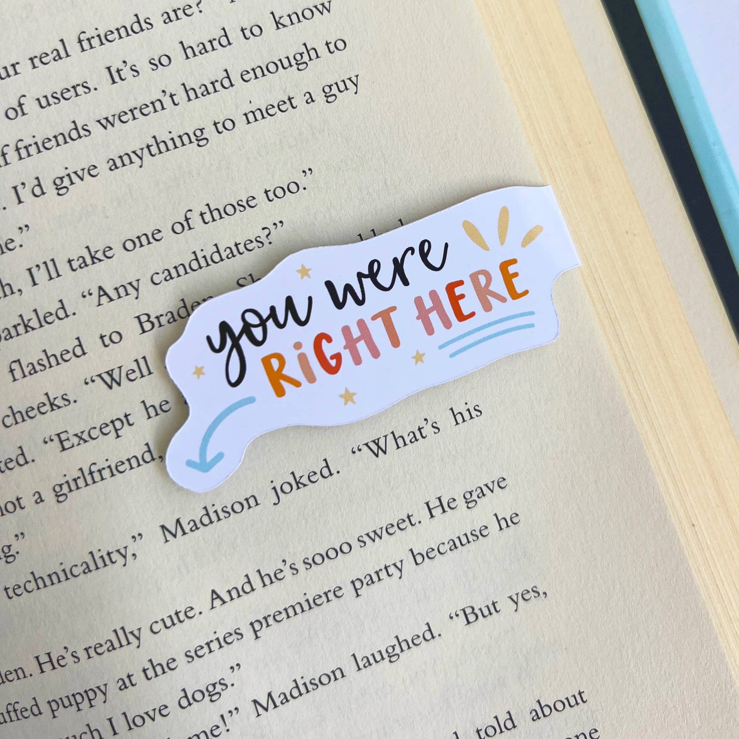 You Were Here, Magnetic Bookmark
