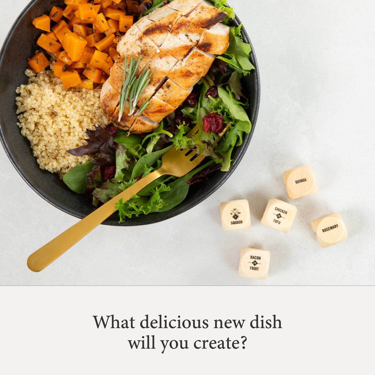 Foodie Dice - Inspiration for Seasonal Dinners