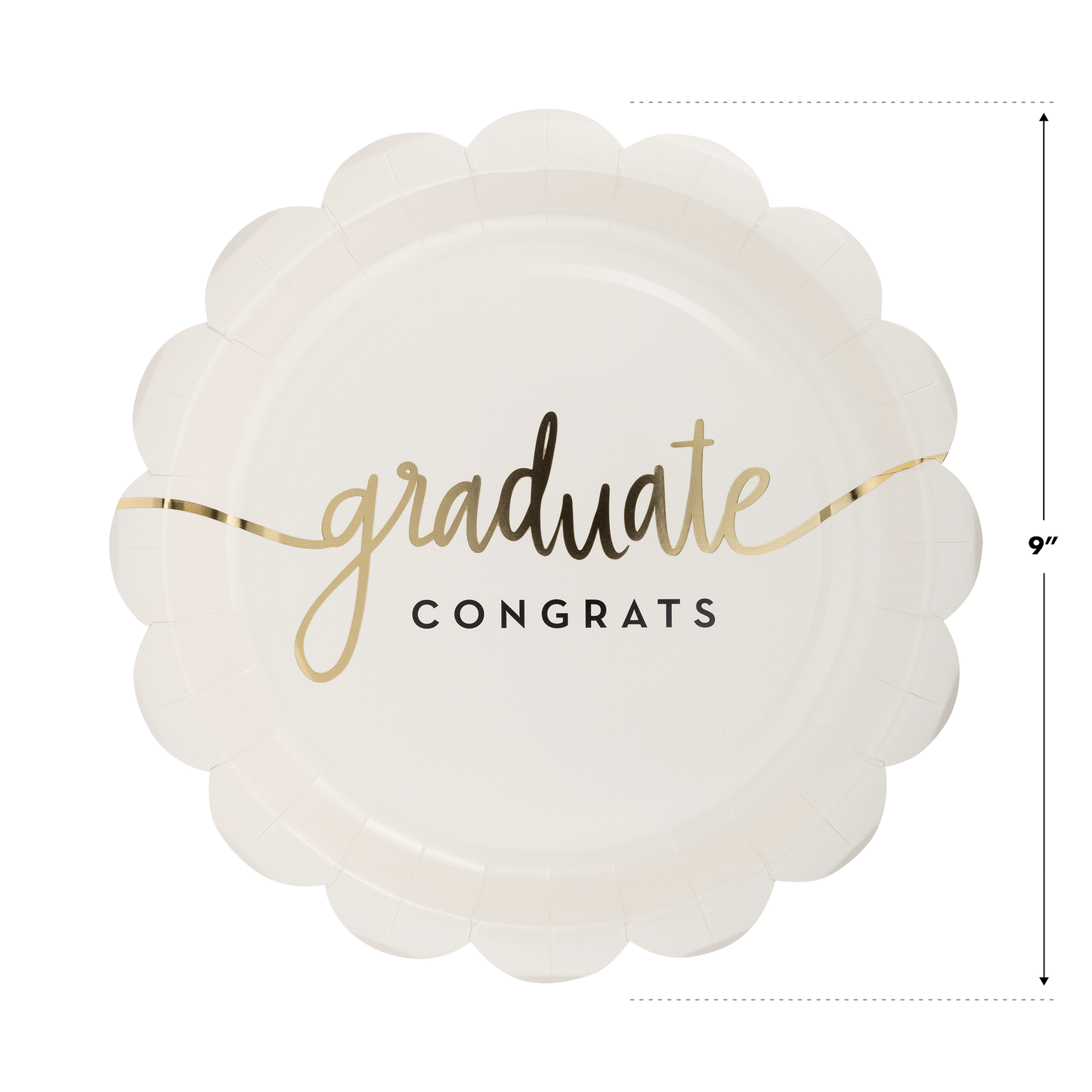 Graduate Congrats Paper Plate