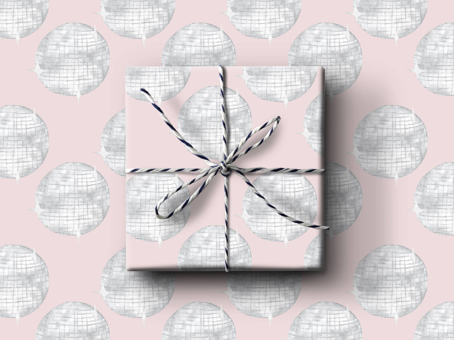 Disco Ball Wrapping Paper