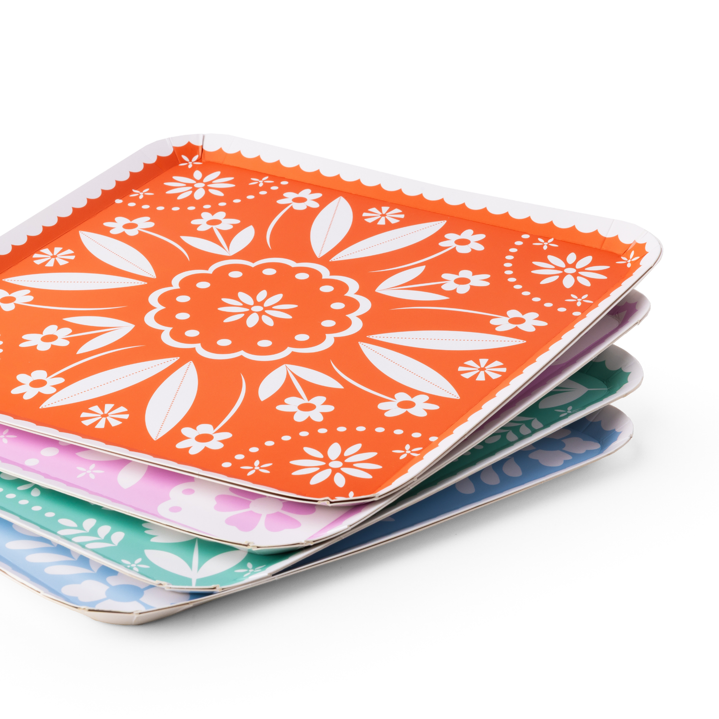 Bright Fiesta Large Plates