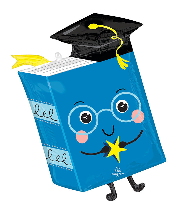 Dream Big Book SuperShape Foil Balloon - 28"