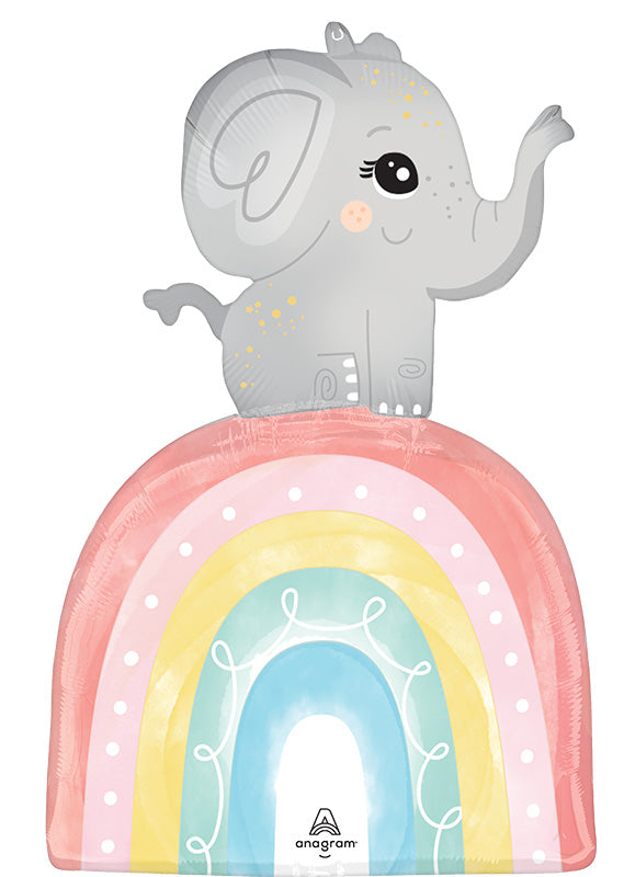 Baby Elephant Supershape Balloon - 30"