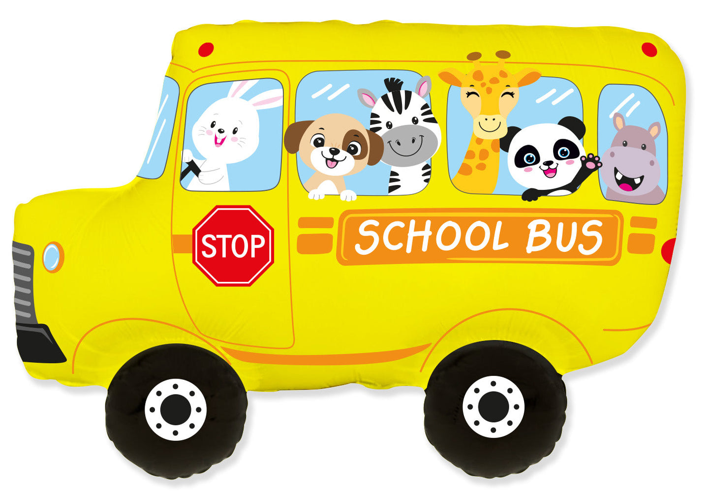 School Bus Foil Balloon - 31"