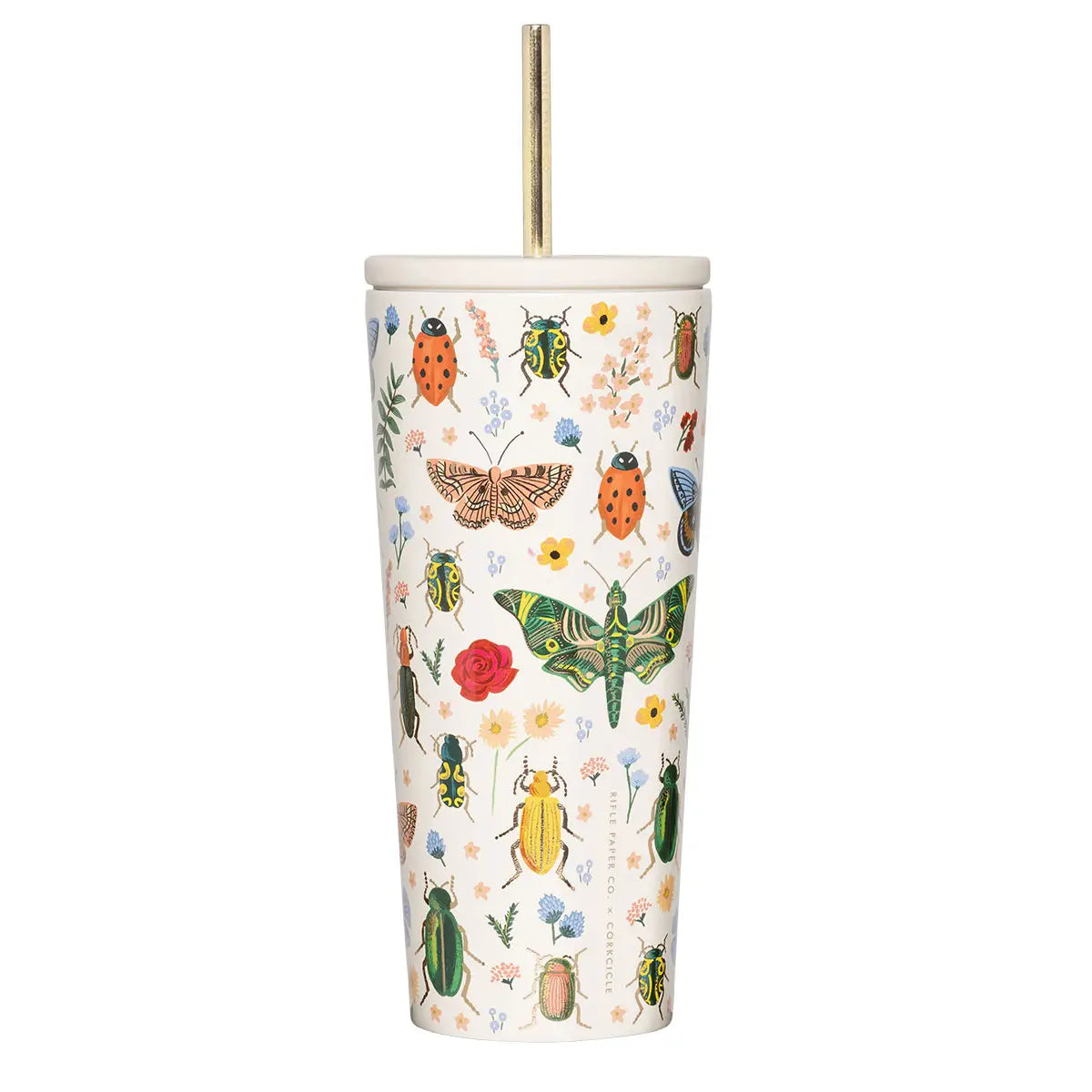 Cold Cup - 24oz Rifle Paper - Curio Cream