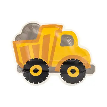 Construction Dump Truck Shaped Plate