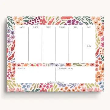 Countryside Blooms Weekly Planner