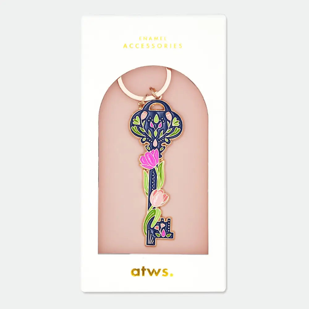 Garden Key Keychain
