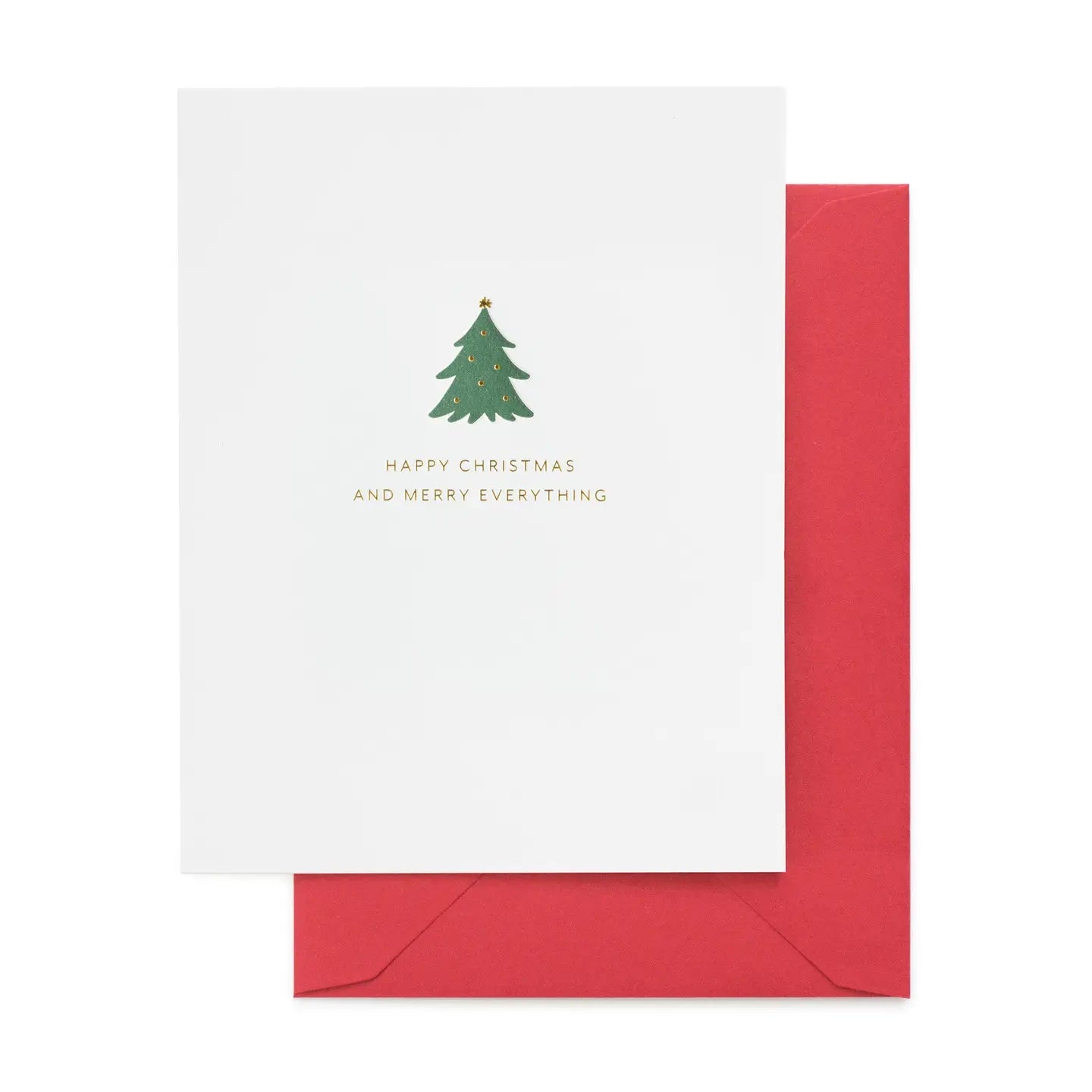 Happy Christmas and Merry Everything Greeting Card