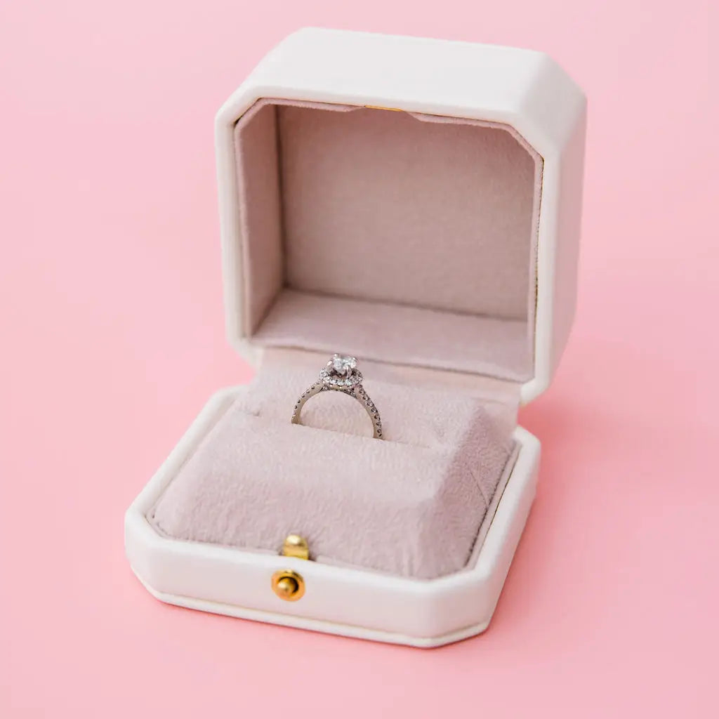 Heirloom Ring Box, Bridal Toile