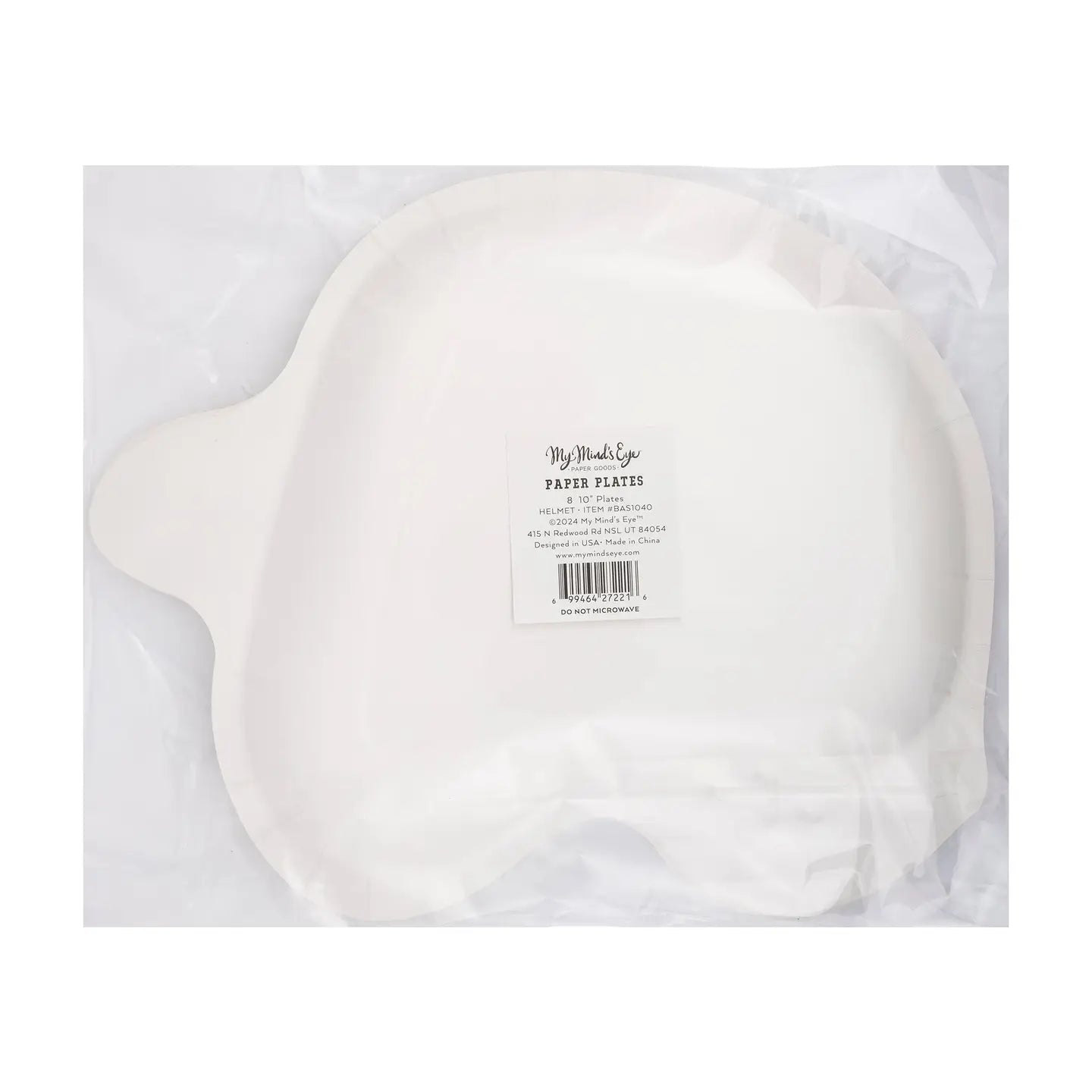 Helmet Shaped Disposable Paper Plate