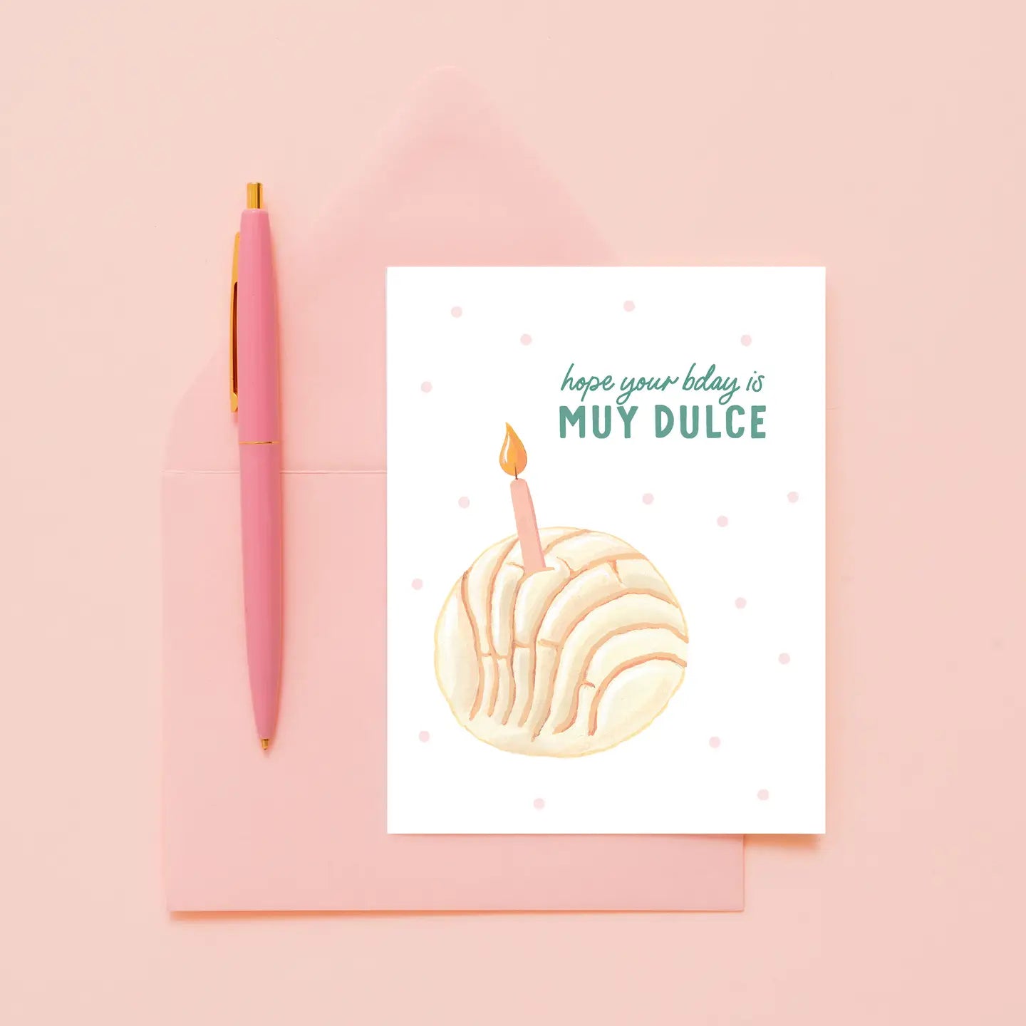 Muy Dulce Bday Spanish Greeting Card