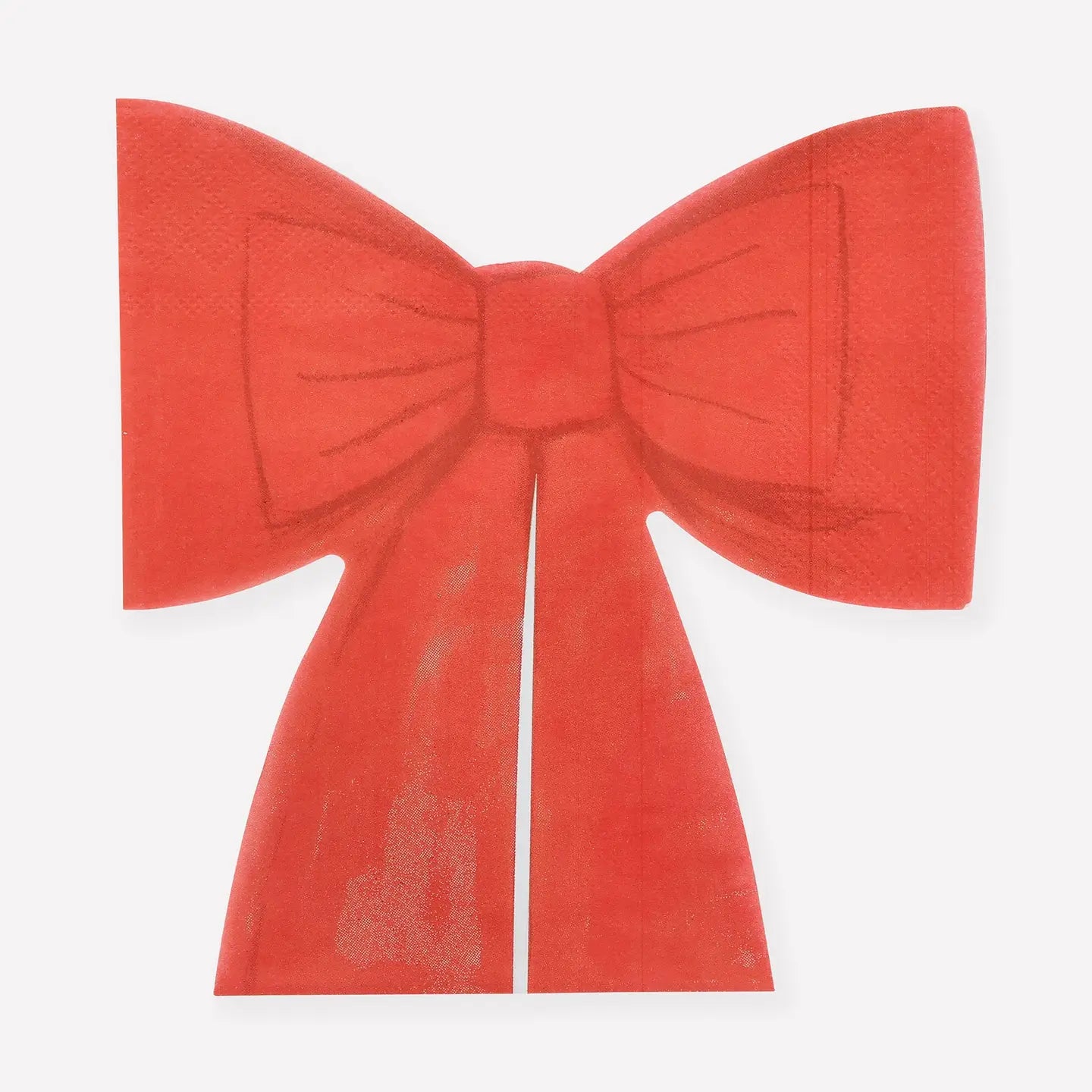 Red Bow Napkins