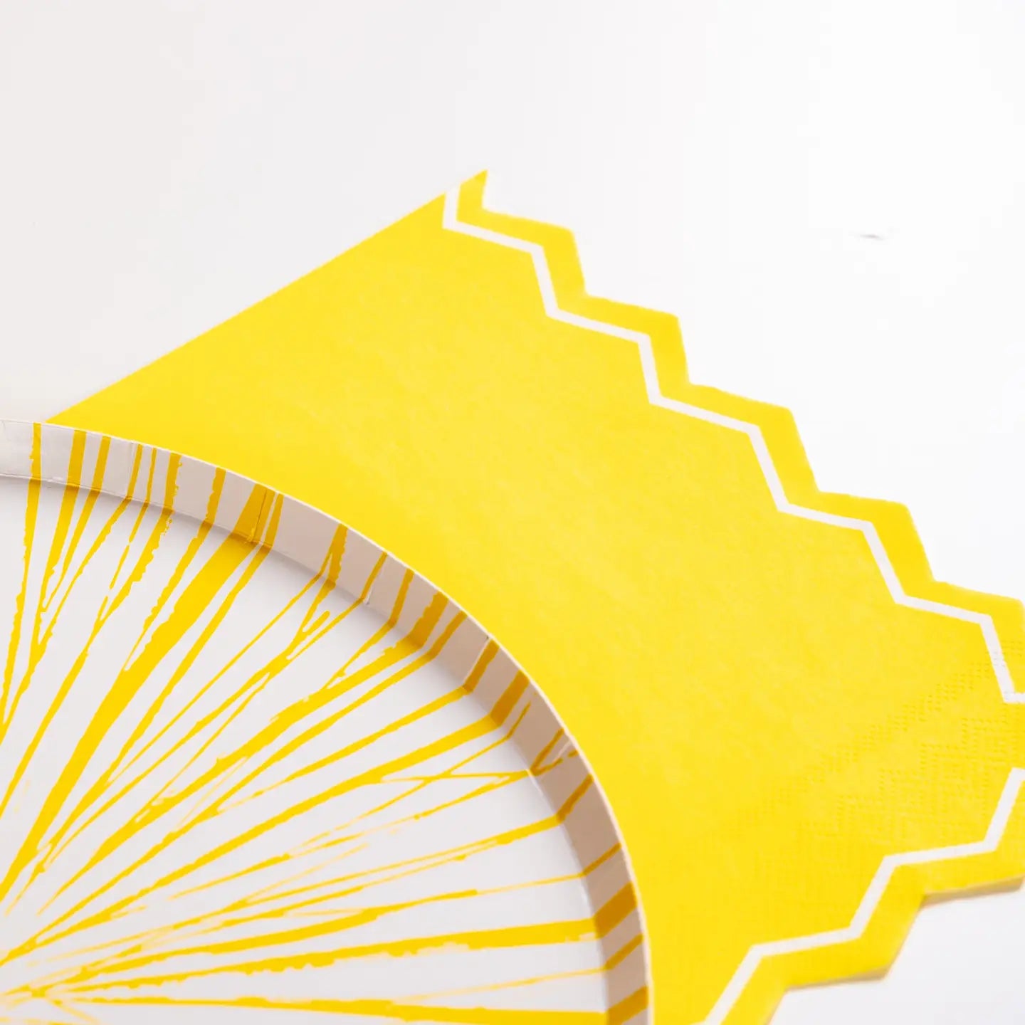 Yellow Radiance Dinner Plates