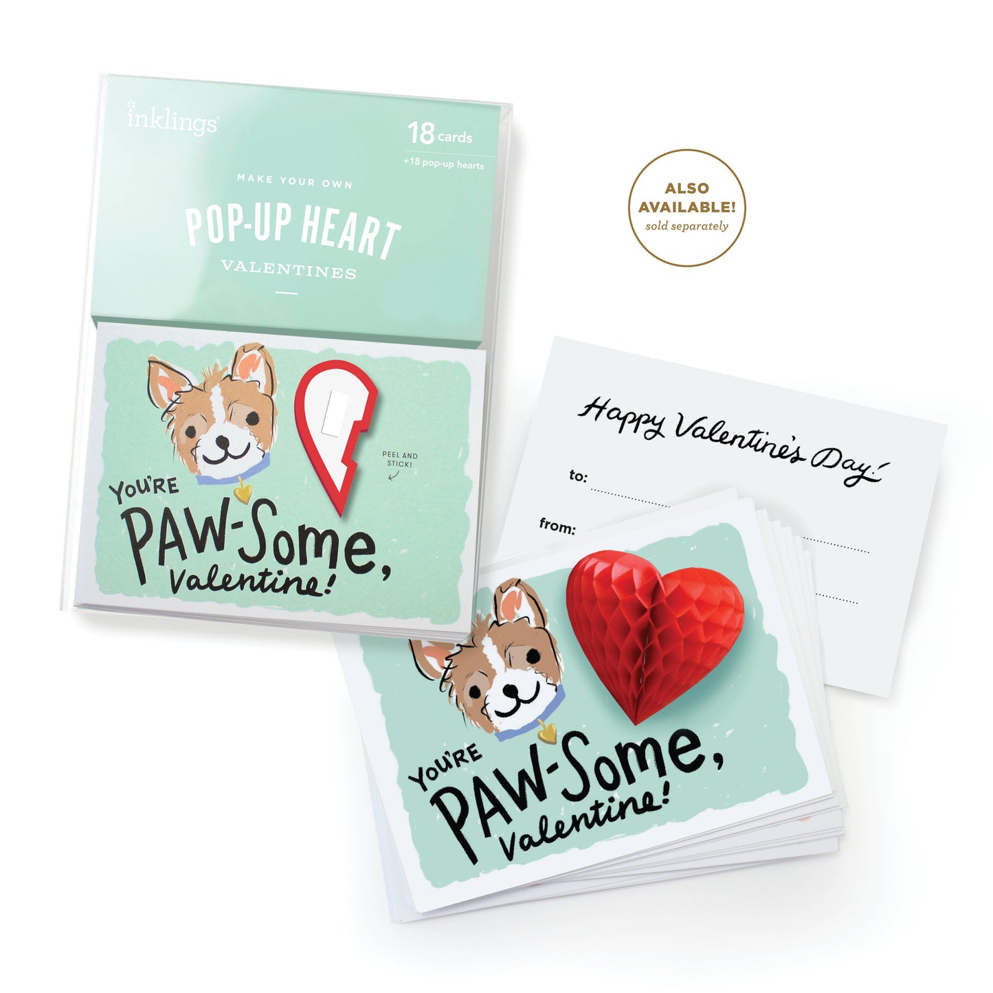 Pop-up Valentine Cards - Kitten