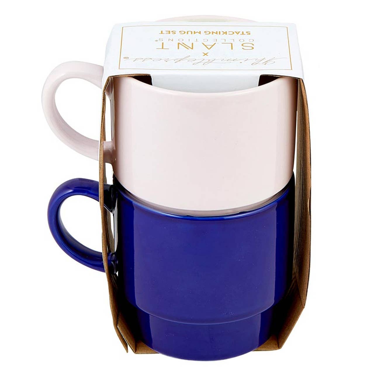 Stkng Mugs Set-Make A Wish S/2: 14 oz