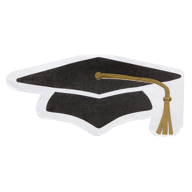 Shaped Napkins - Graduation Cap