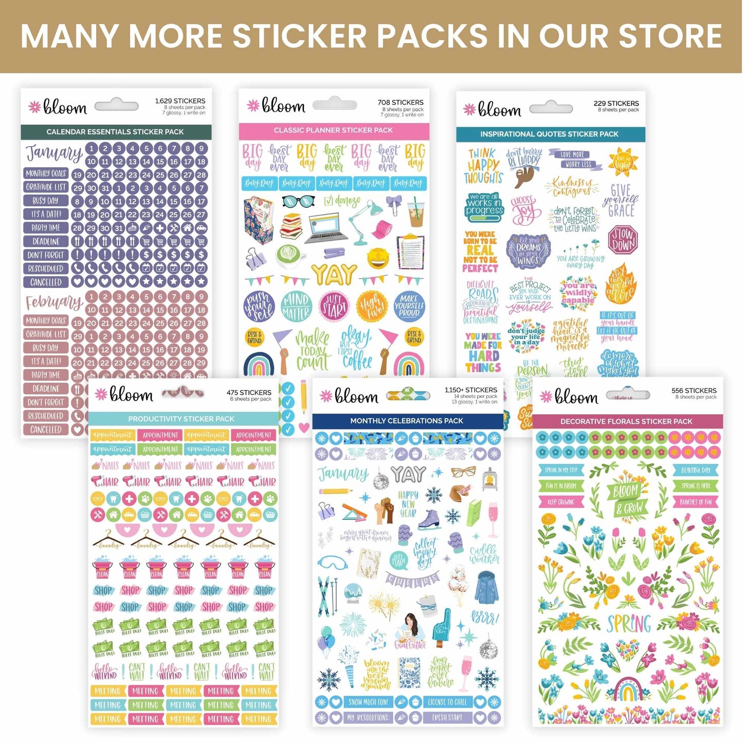 Budgeting Sticker Pack