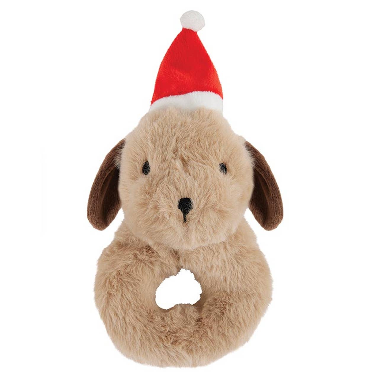 Swaddle Blanket - Plush Dog Rattle: Machine Wash Cold. Tumble Dry Low / 70% Bamboo 30% Cotton, Plush