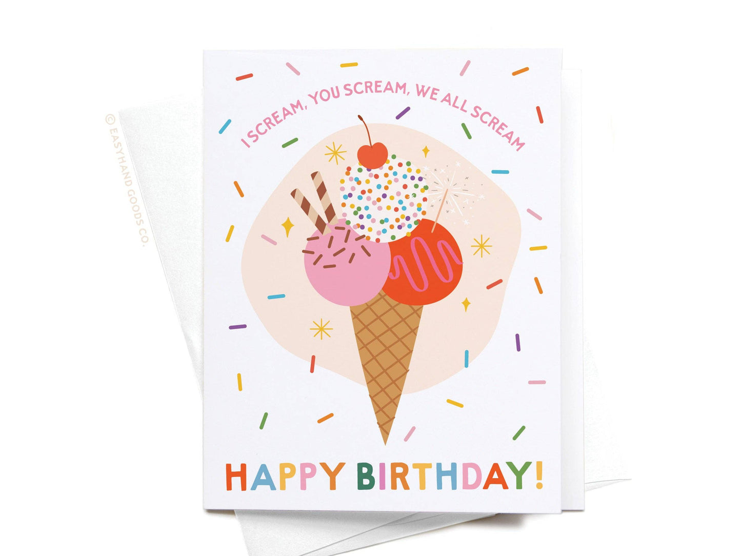 I Scream Greeting Card