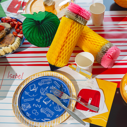 School Days Assorted Icon Dessert Plates