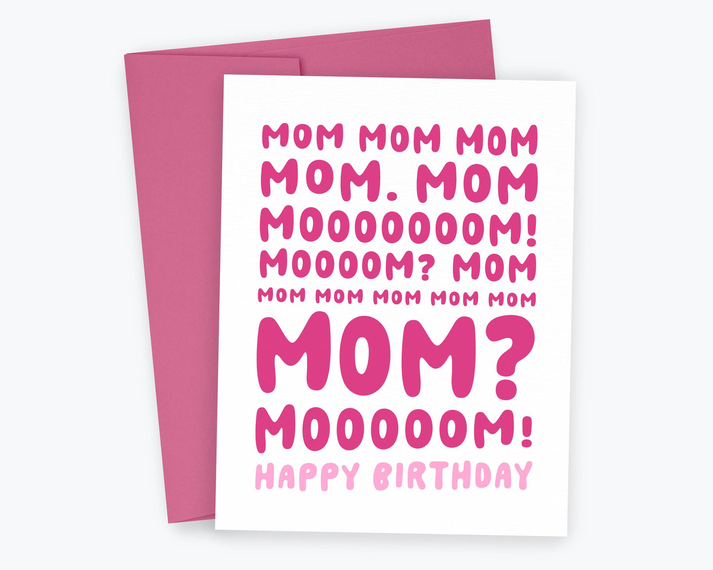Funny Birthday Card to Mom from the Kids, Motherhood