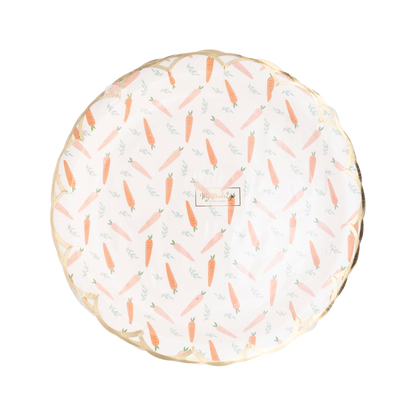 Carrot Paper Plate