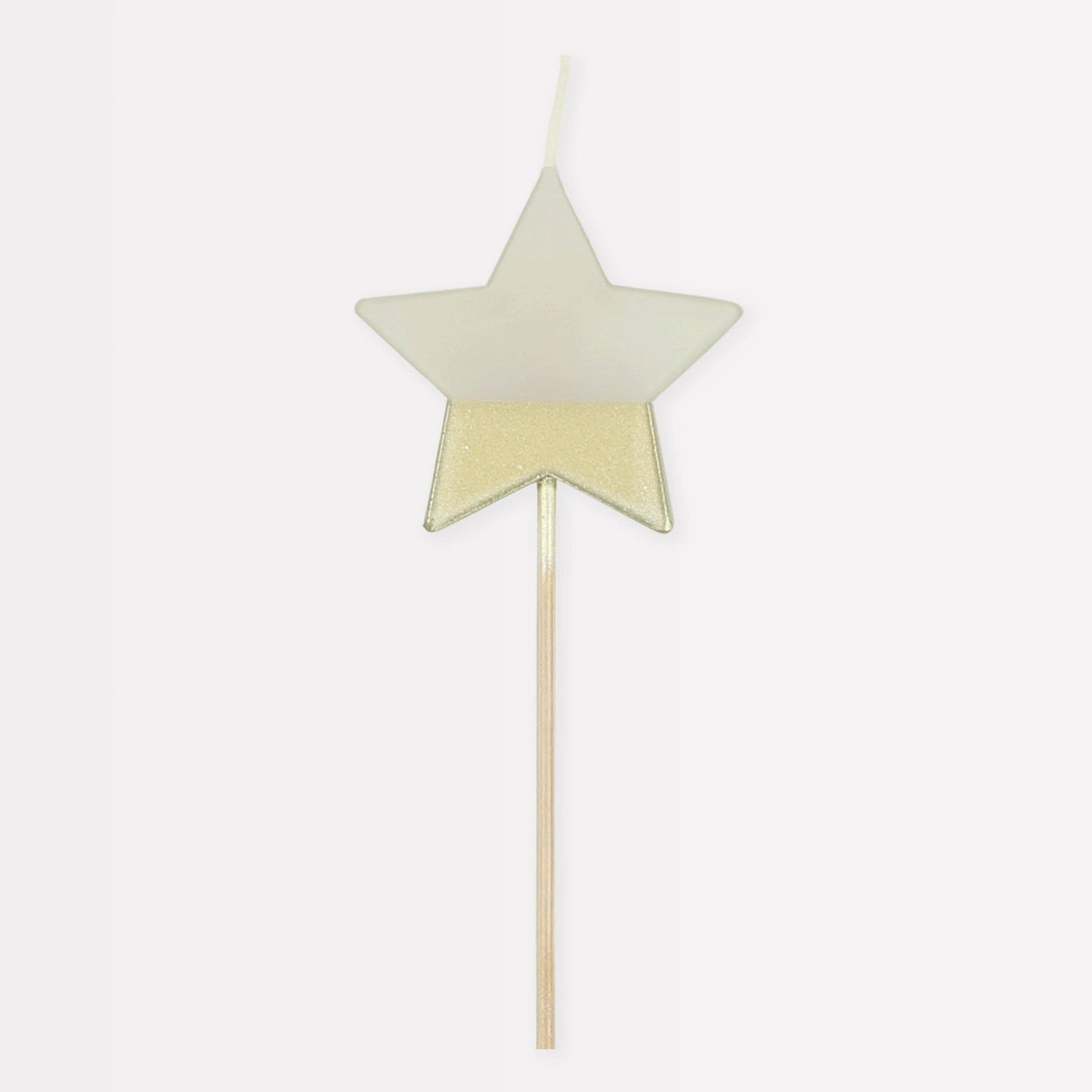 Gold Dipped Star Candle