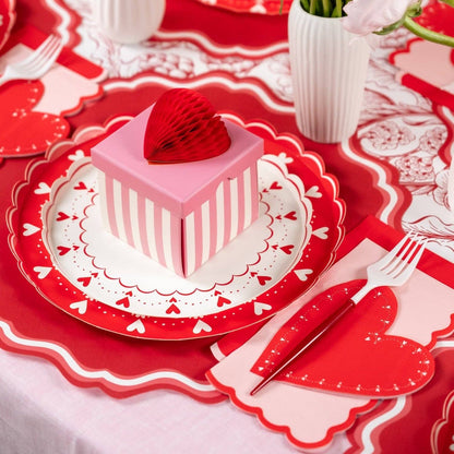 From the Heart Shaped Napkins