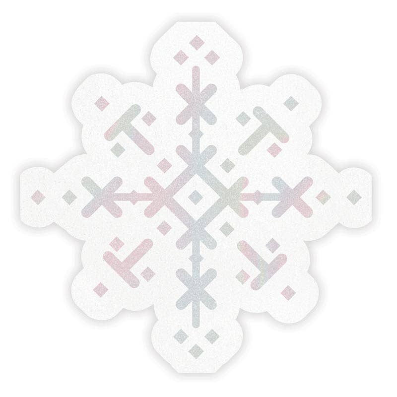 Shaped Napkin - Snowflake