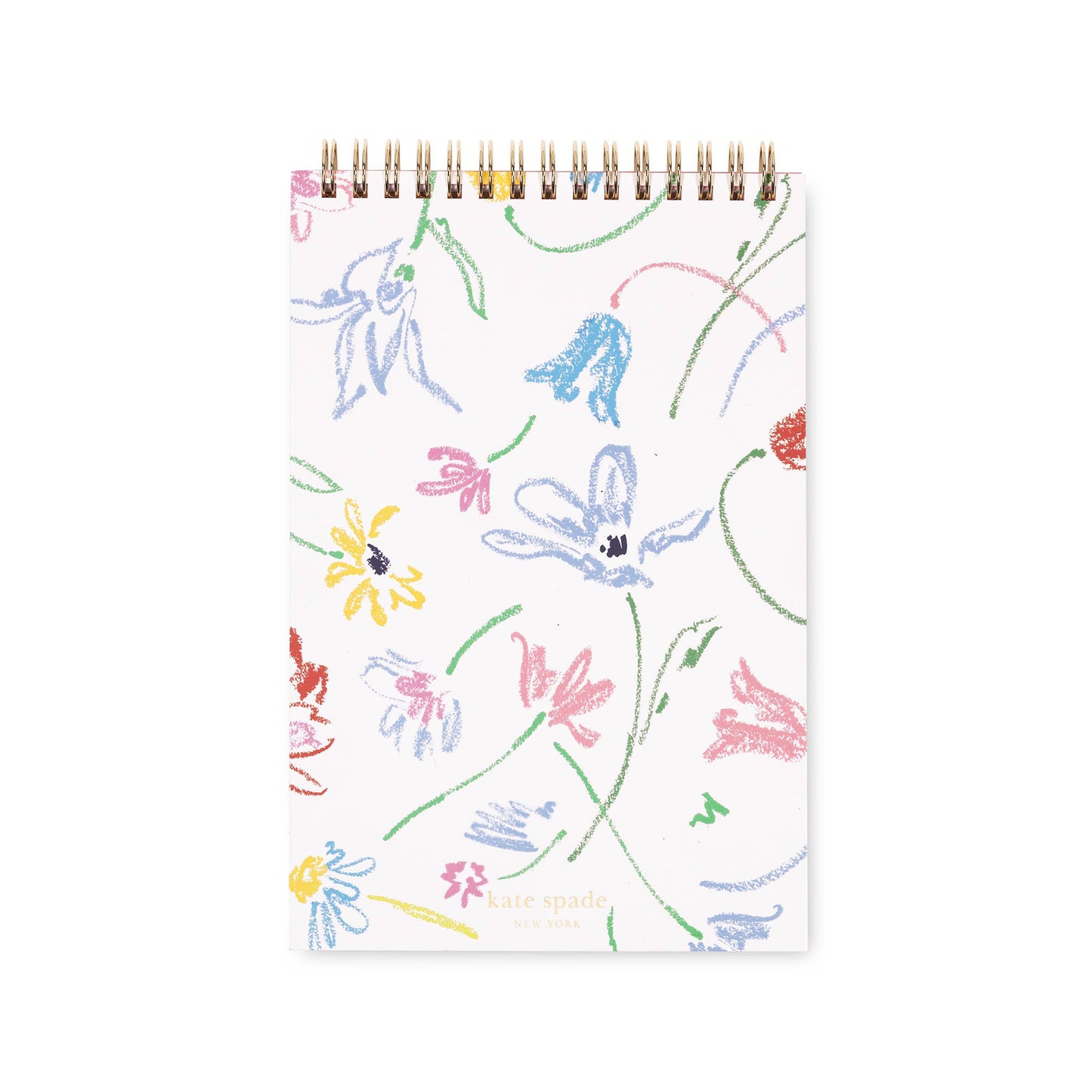 Small Top Spiral Notebook, Joyful Garden