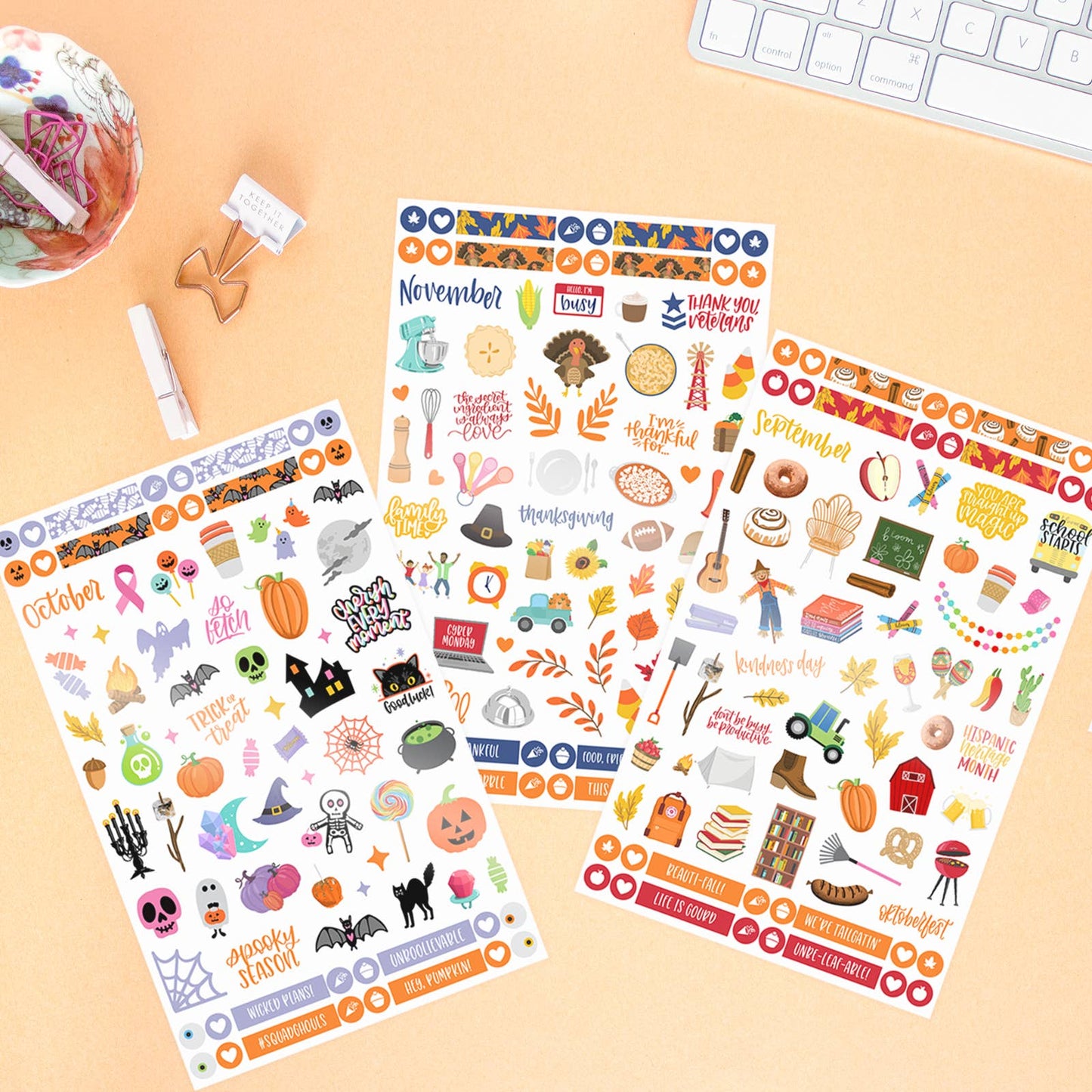 Monthly Celebration Sticker Pack