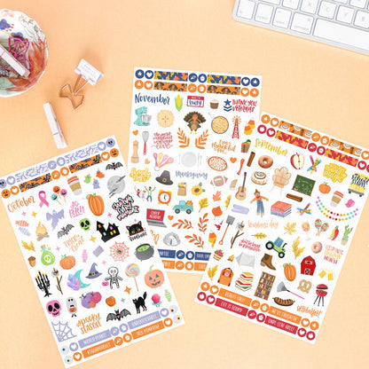 Monthly Celebration Sticker Pack
