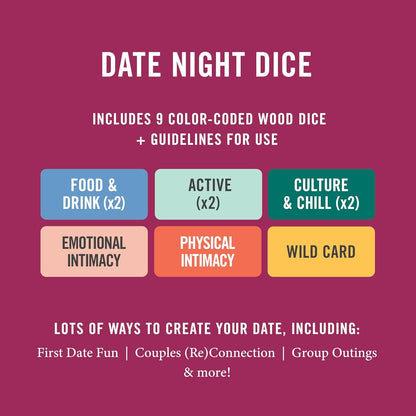Date Night Dice - Inspiration for Fun & Flirty Dates