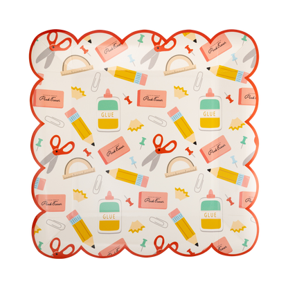SCH1240 - Occasions School Icons Plate