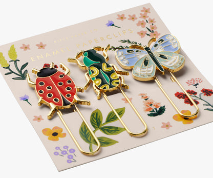 Curio Enamel Paper Clip Set