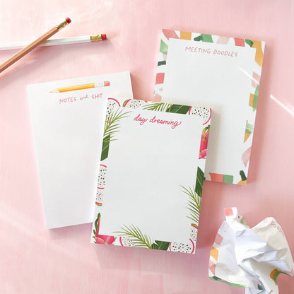 Pencil Notes + Shit Notepad | Funny Desk Notepad