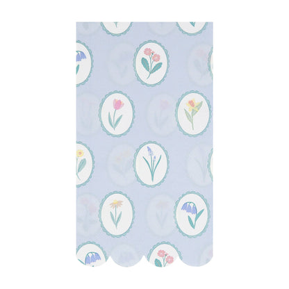 Bloomsbury Floral Pattern Guest Towels