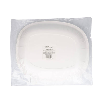 Trick or Treat Word Bubble Shaped Paper Plate
