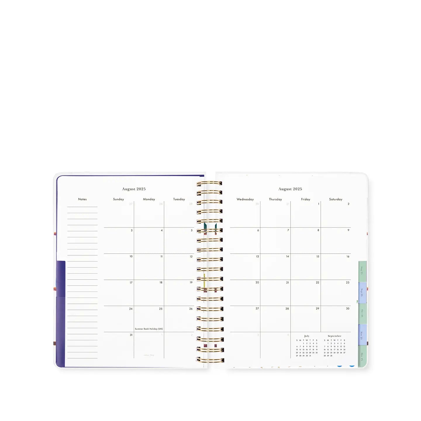 17 Month Mega Planner, Charmed Bookshelf Blue