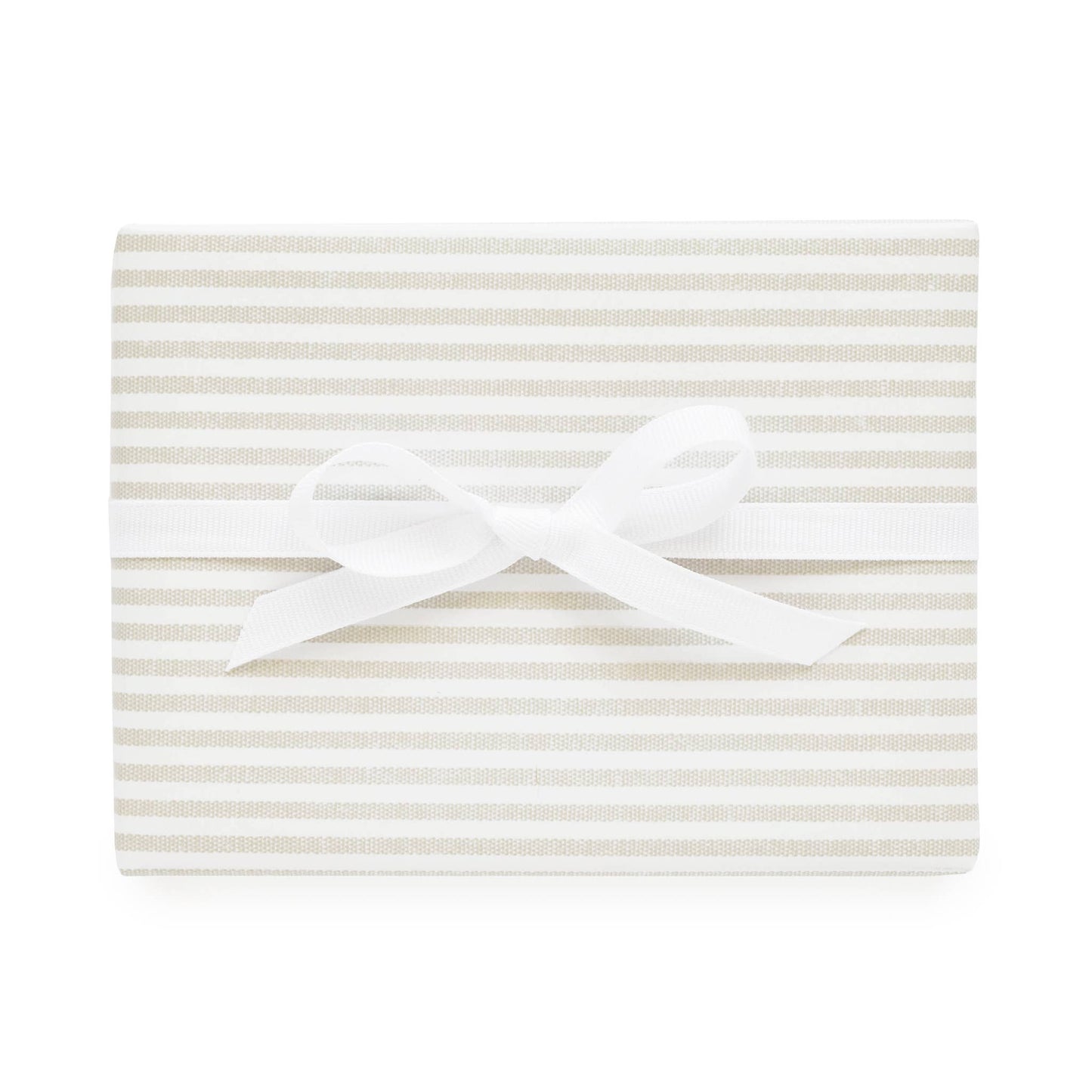 Gray Painted Stripe Wrapping Paper