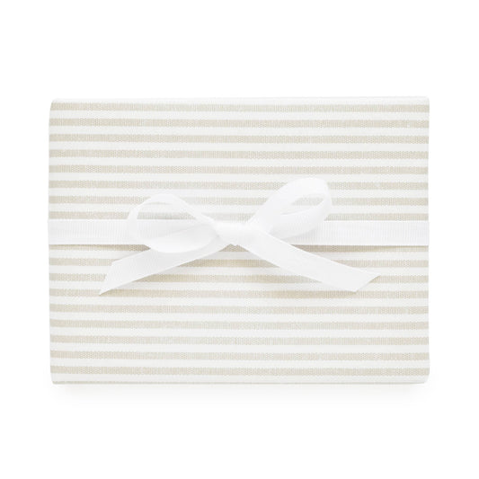 Gray Painted Stripe Wrapping Paper