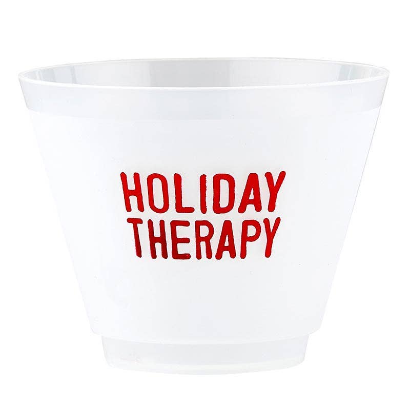 Face to Face Frost Cups - Holiday Therapy - Set of 8