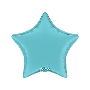 Light Blue Star Foil BallooN - 18"
