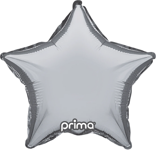 Silver Star Foil Balloon (18")