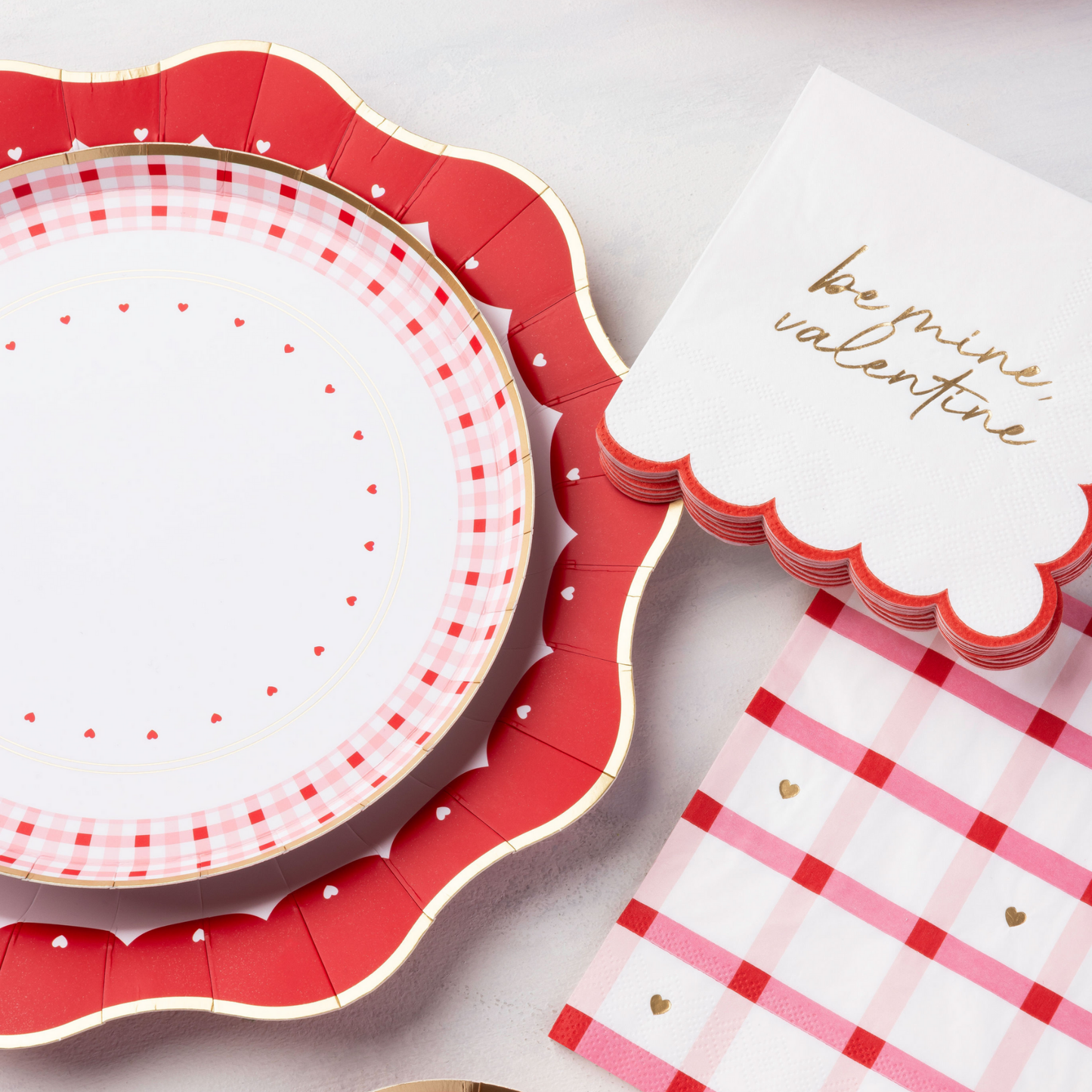 ‘Be Mine, Valentine’s Cocktail Napkins