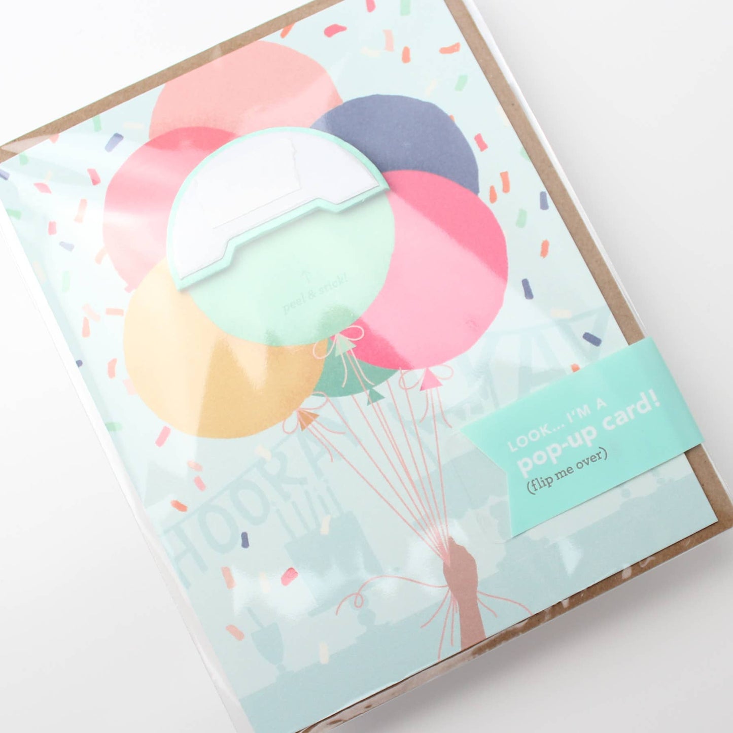 Pop-up Card - Balloon Bunch - Birthday