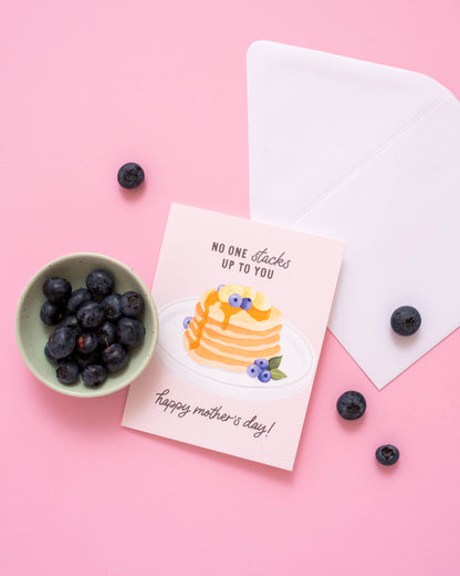 Mother's Day Pancake Stacks Card